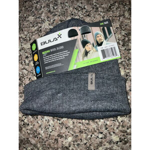 Bula Unisex Merino Wool Blend Beanie Gray